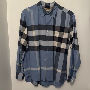 Men’s long sleeve Burberry dress shirt size xxl